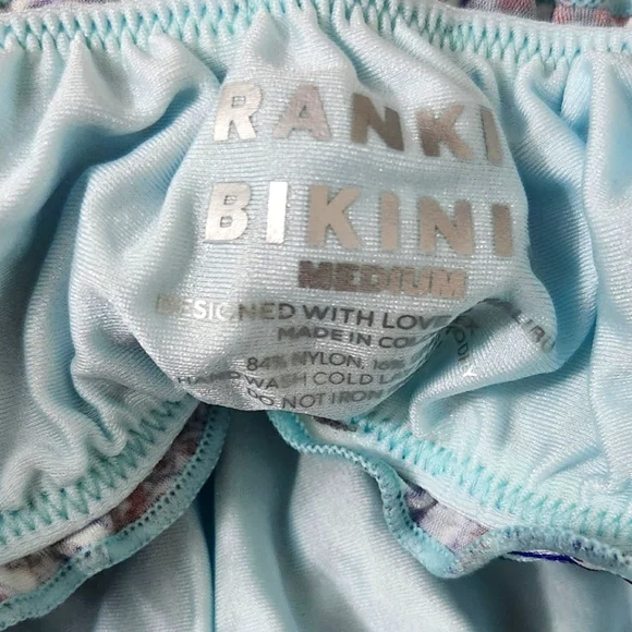 New!Frankie's Bikinis‎ Arabelle Shine Bralette Bikini Top - Picture 11 of 12